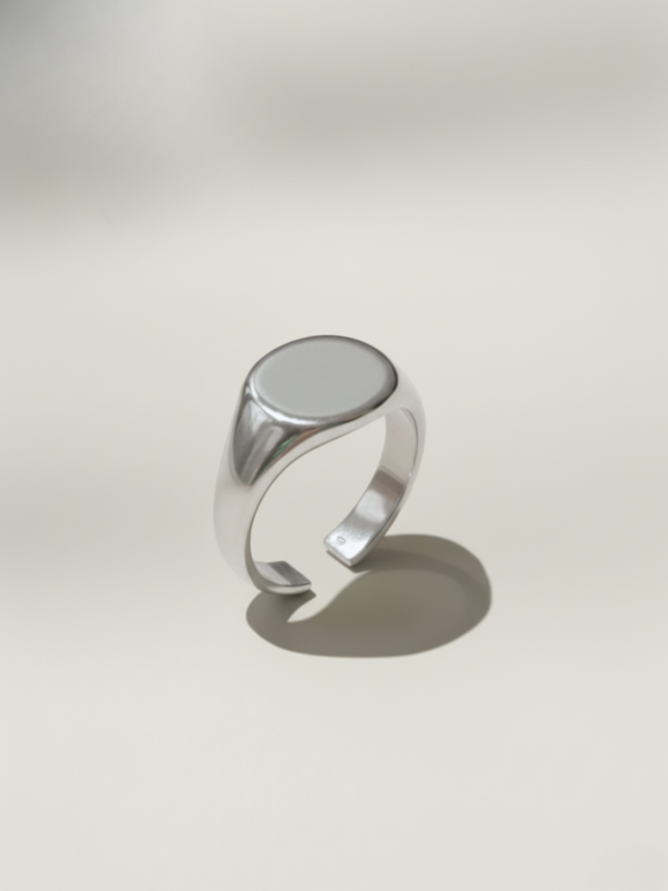 טבעת מטבע כסף