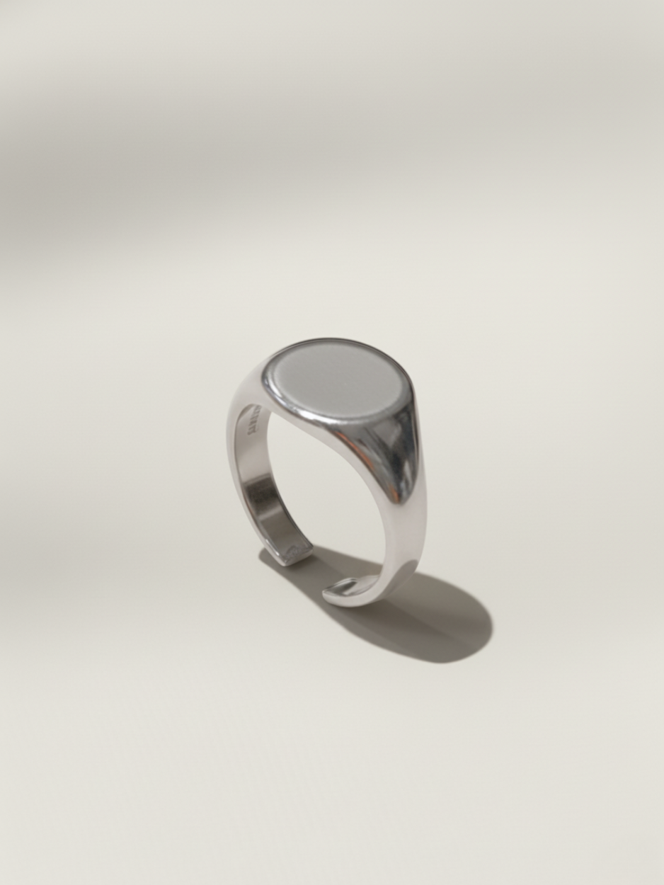 טבעת מטבע כסף