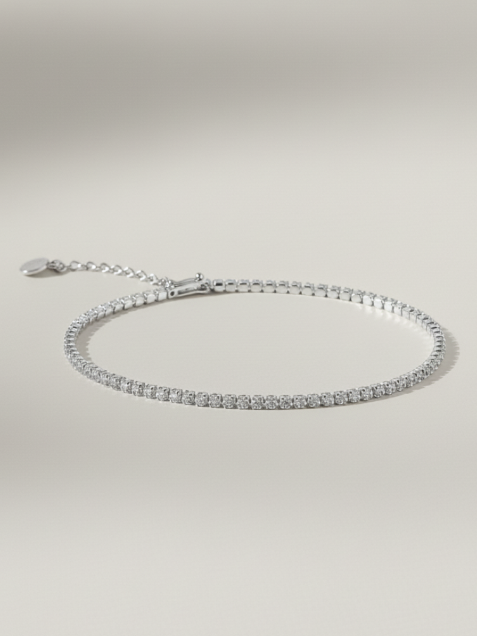 צמיד טניס כסף 925