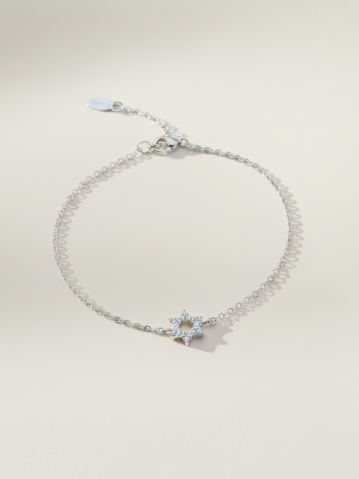 צמיד מגן דוד כסף 925