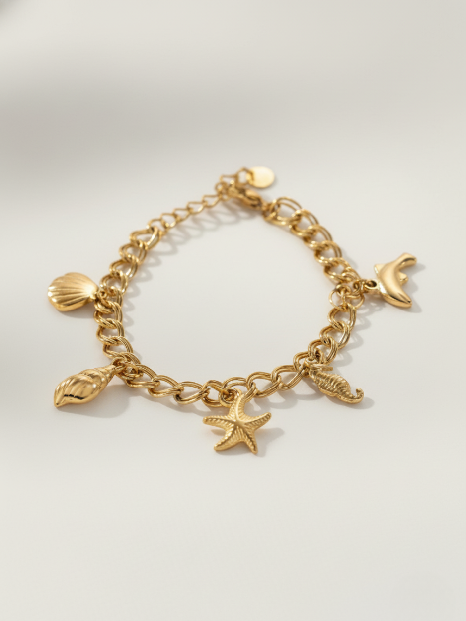 צמיד גורמט ים זהב