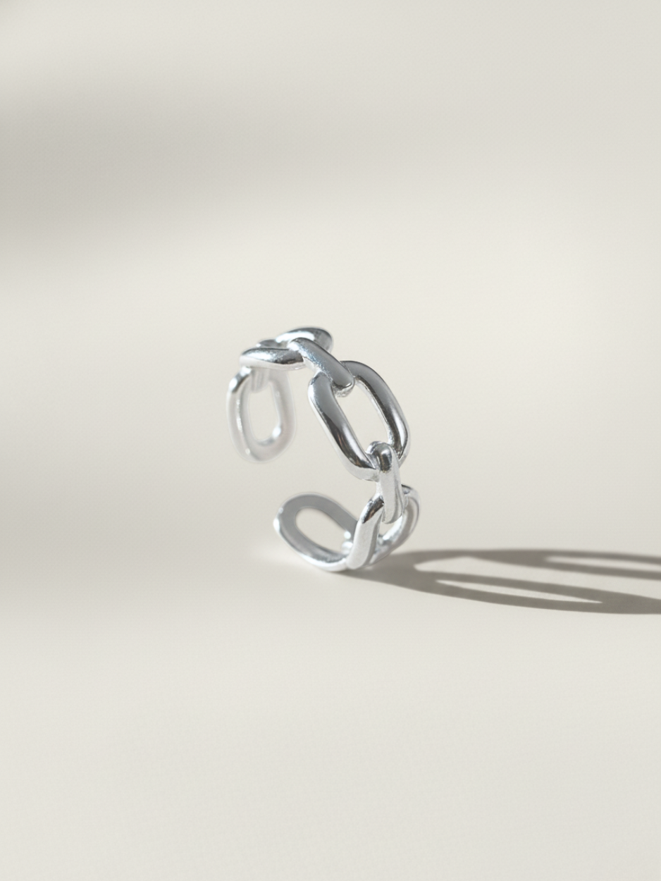 טבעת חוליות כסף