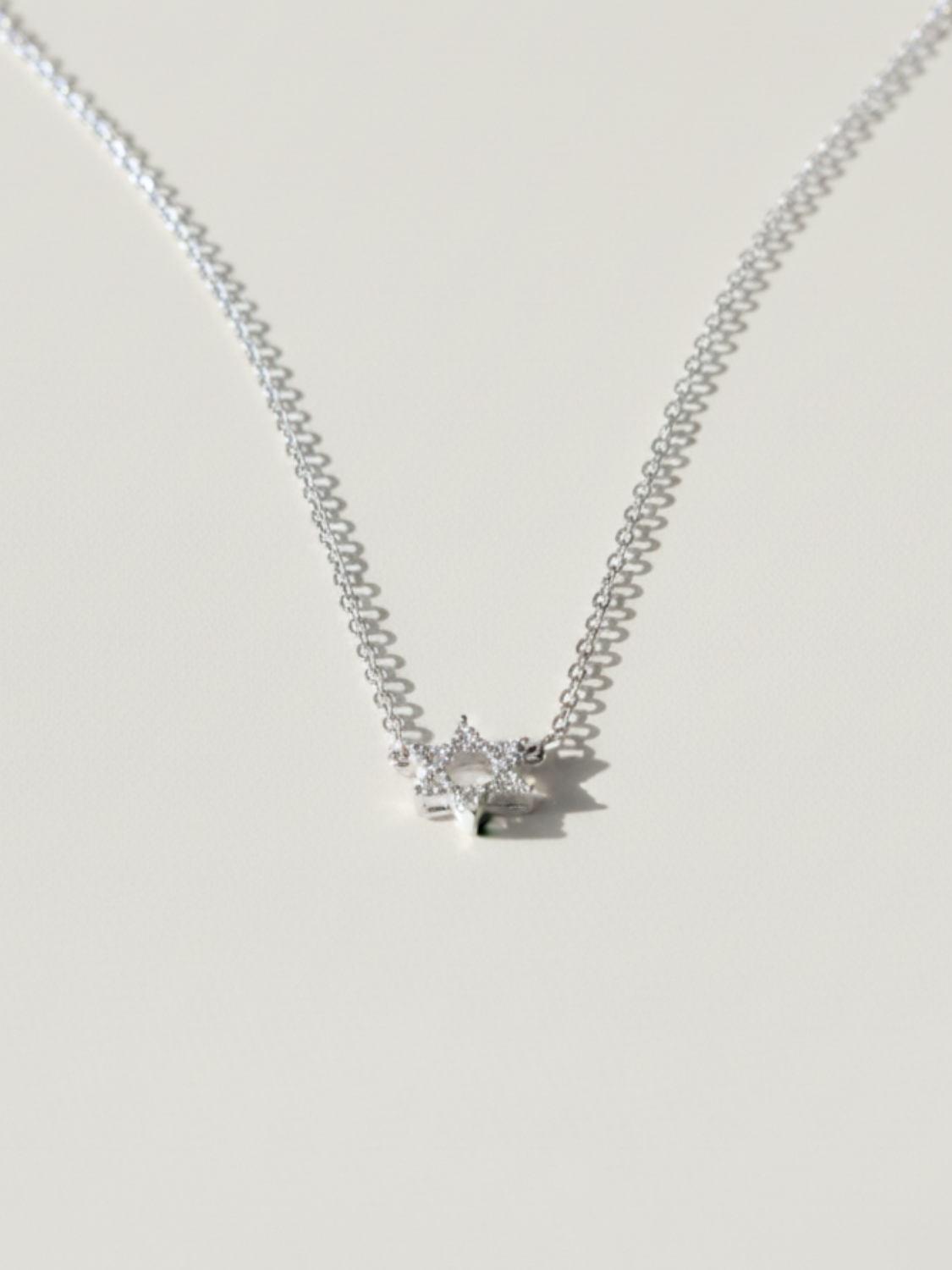 שרשרת מגן דוד כסף 925