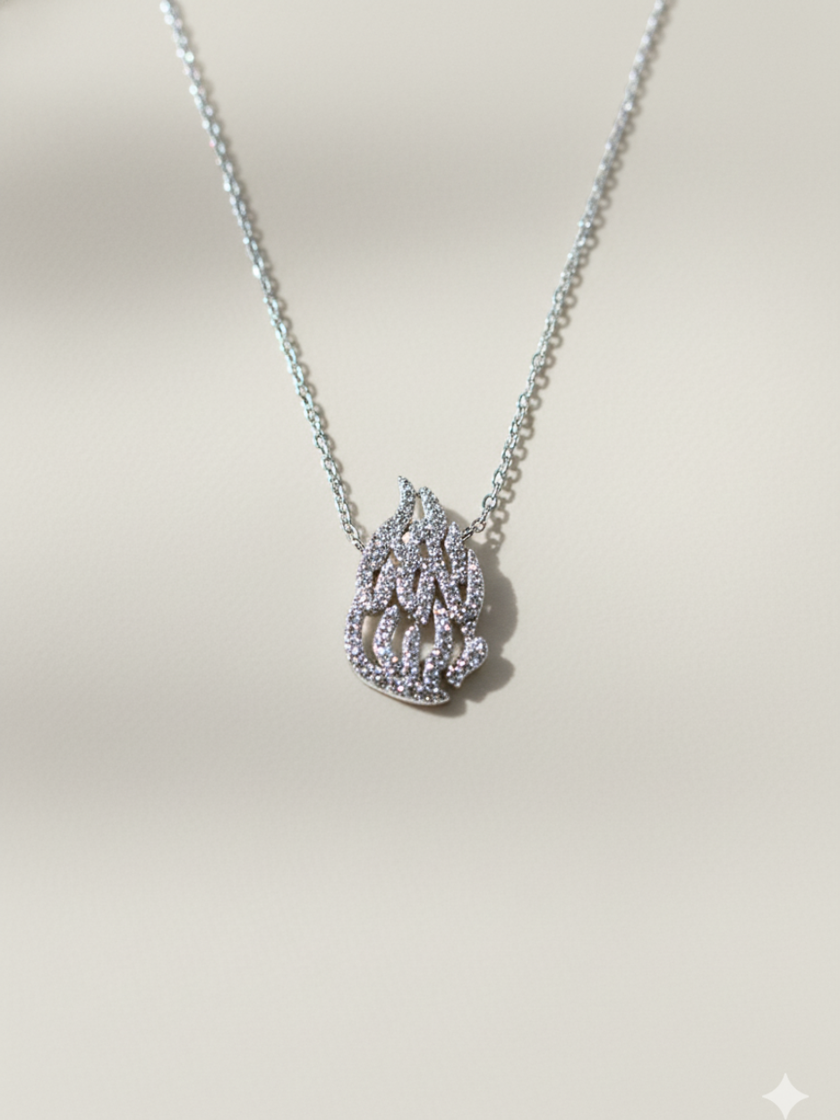 שרשרת האש שלי כסף 925