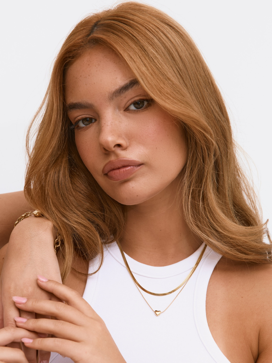 שרשרת מיי כפולה זהב