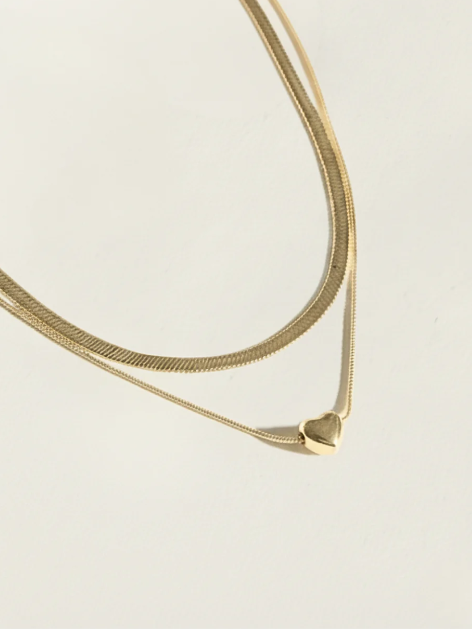 שרשרת מיי כפולה זהב