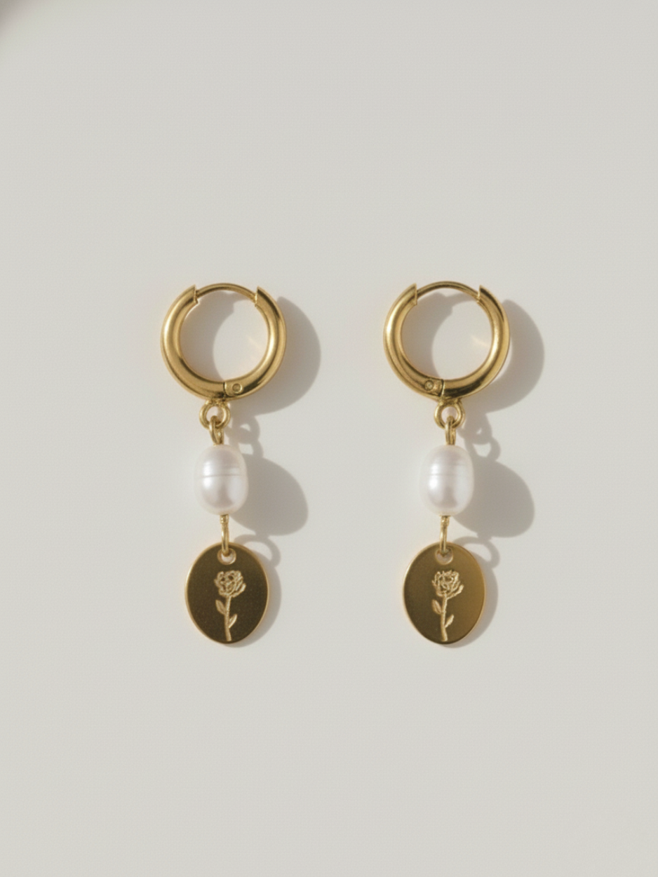 זוג עגילי ניקול