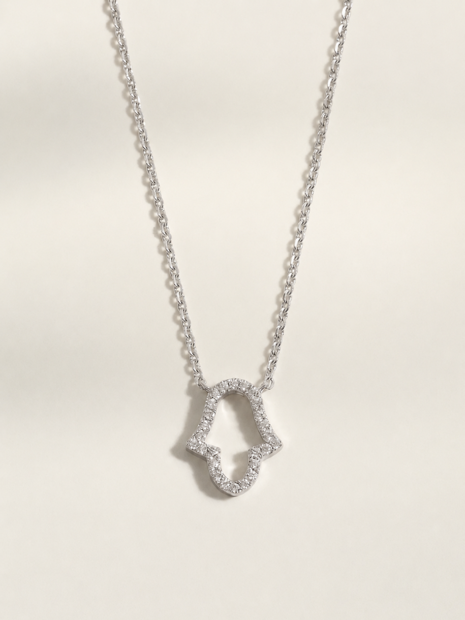שרשרת חמסה קלאסית כסף 925