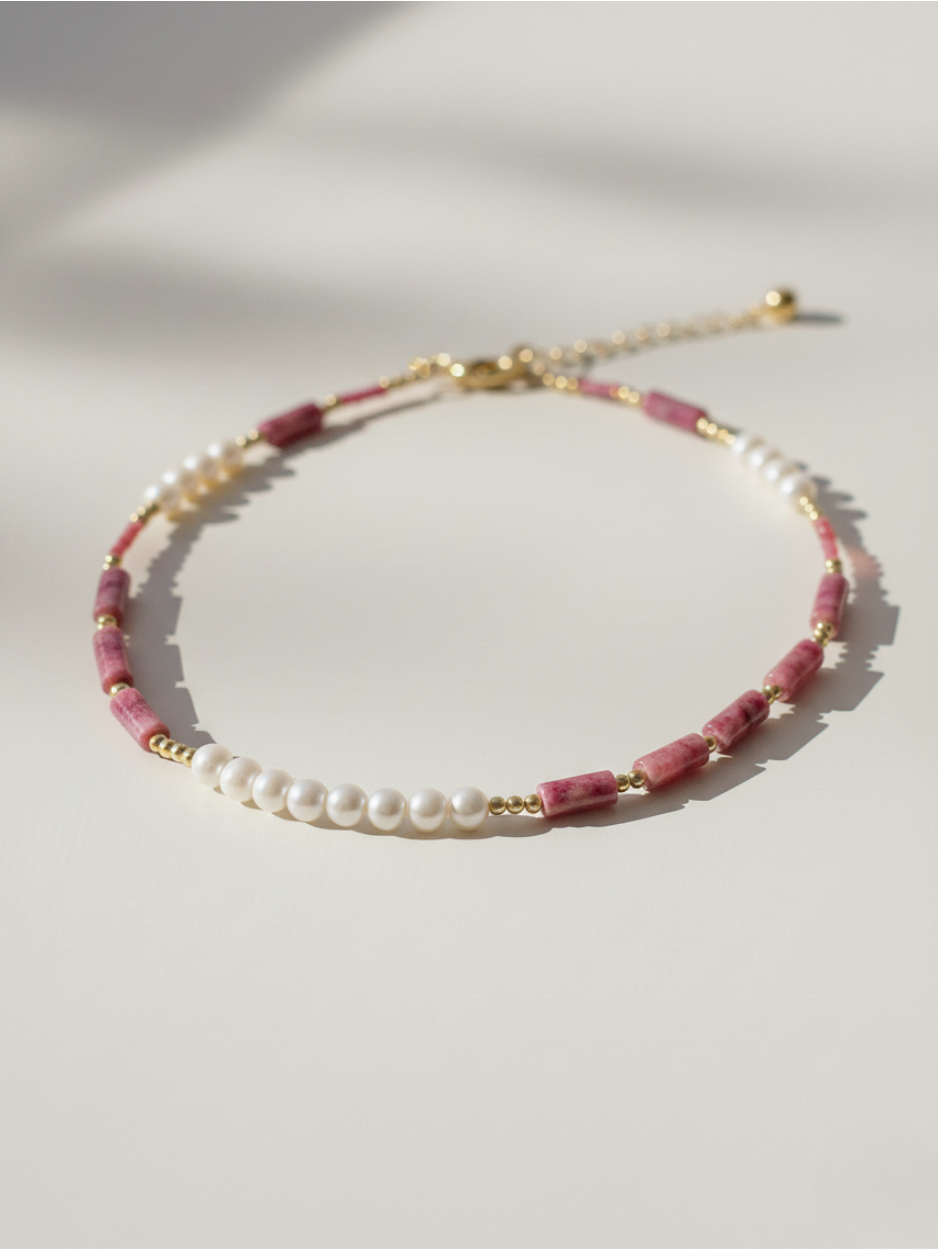 שרשרת סטרומי ורודה