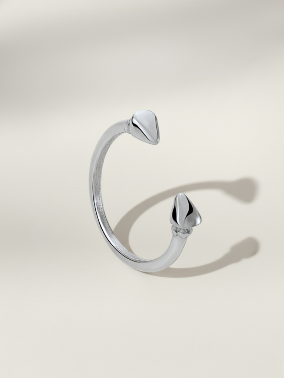 טבעת נואל כסף