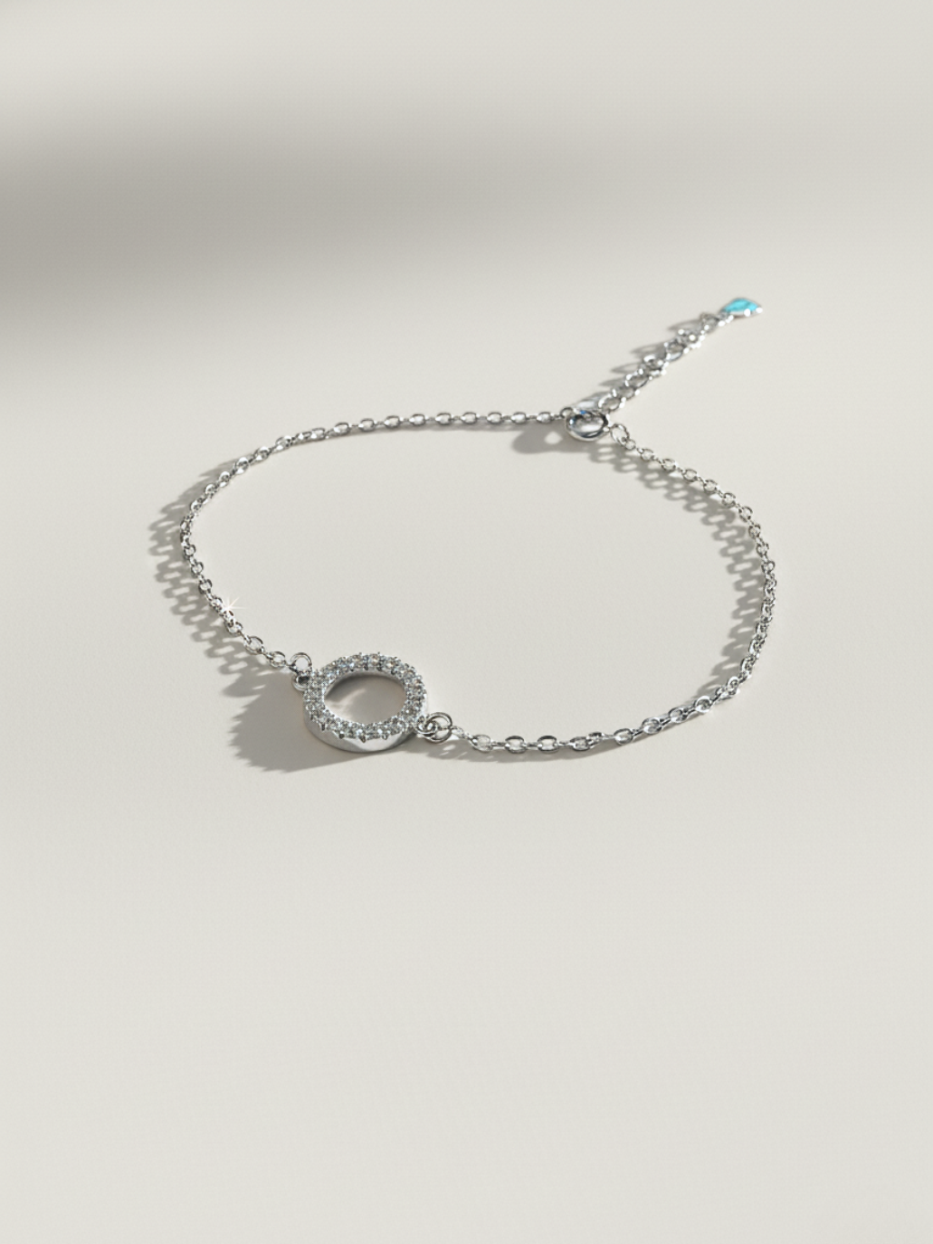 צמיד מעגל כסף 925