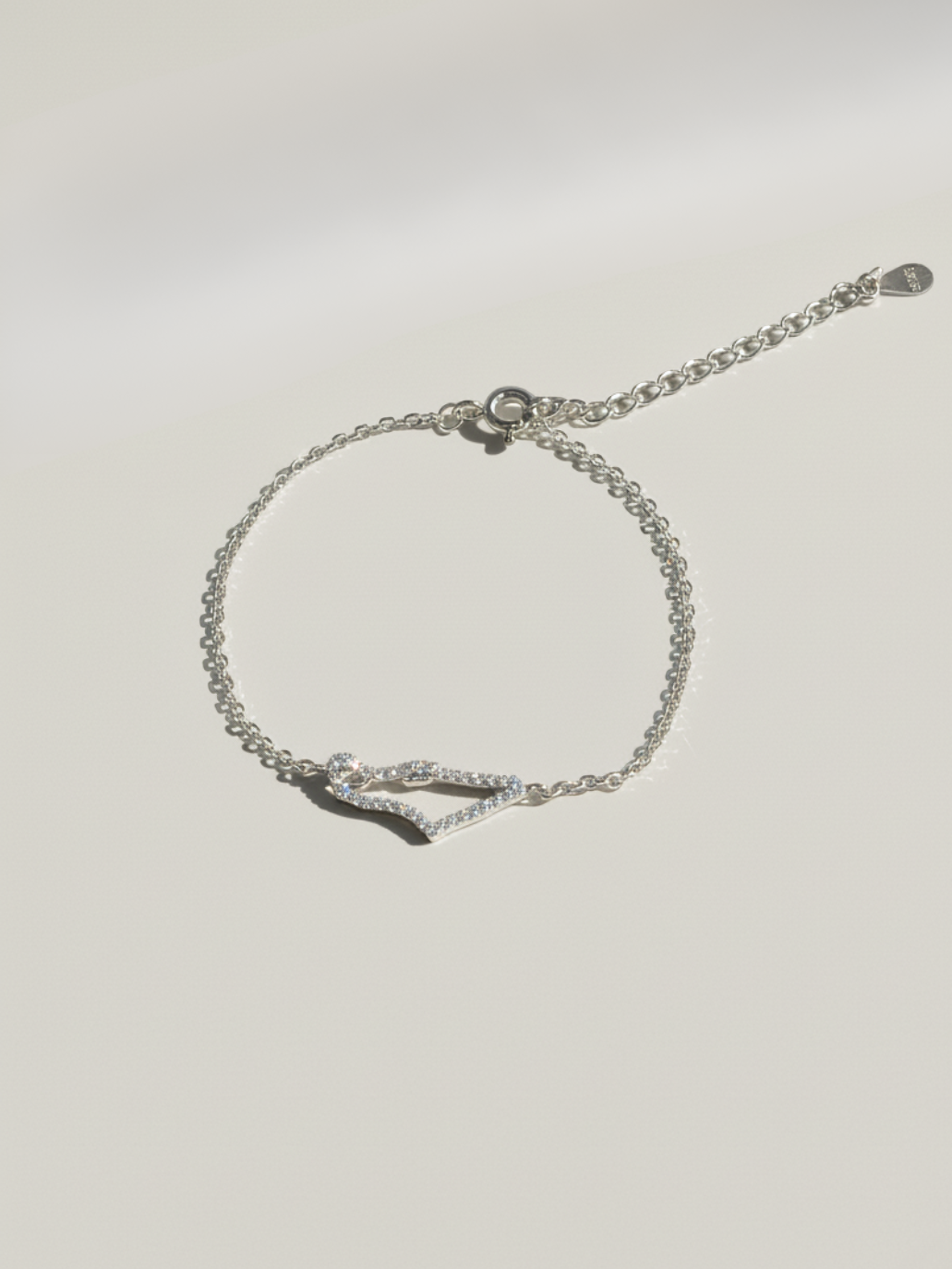 צמיד מפת ארץ ישראל כסף 925