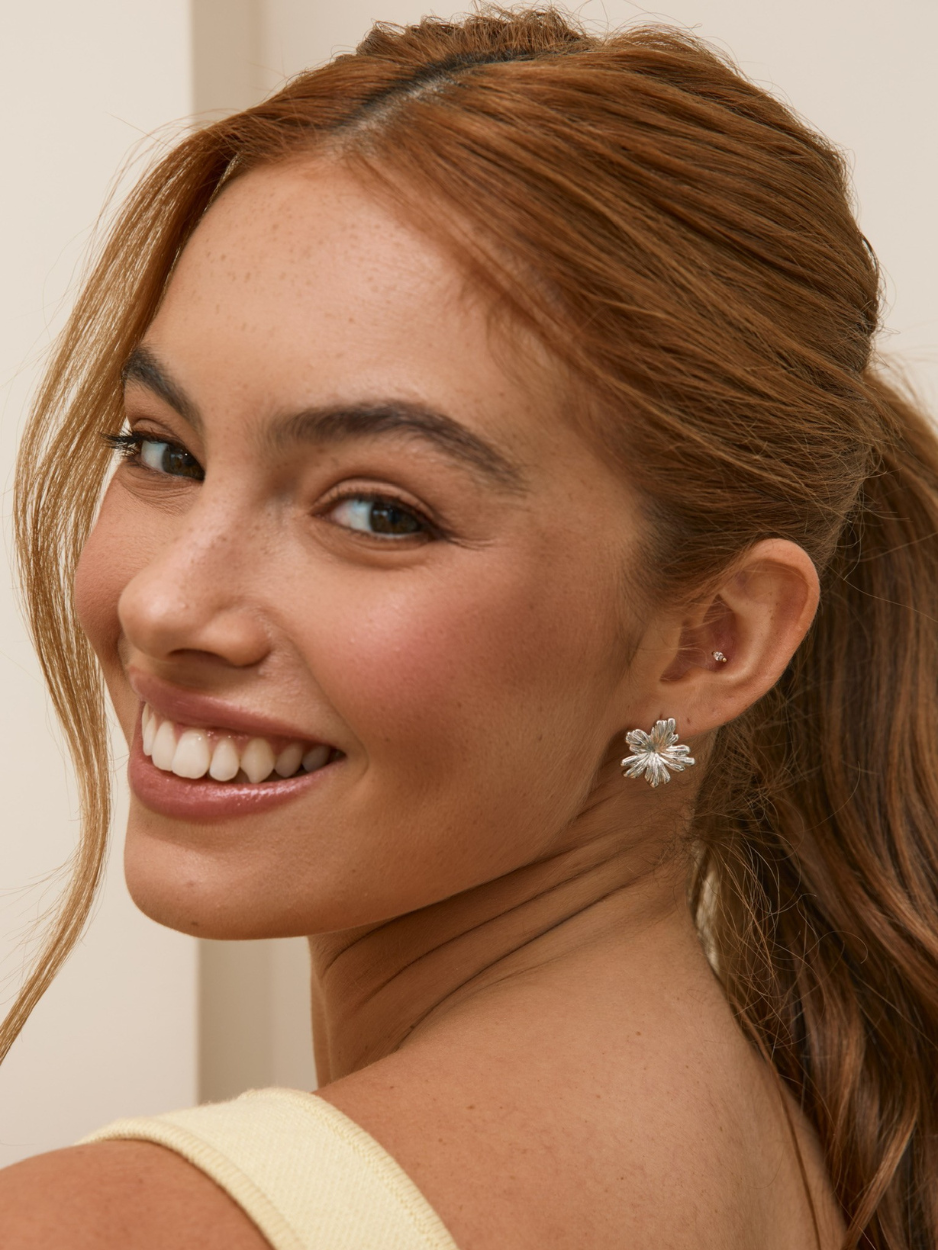 זוג עגילי זואי כסף