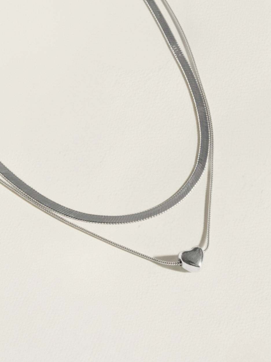 שרשרת מיי כפולה כסף