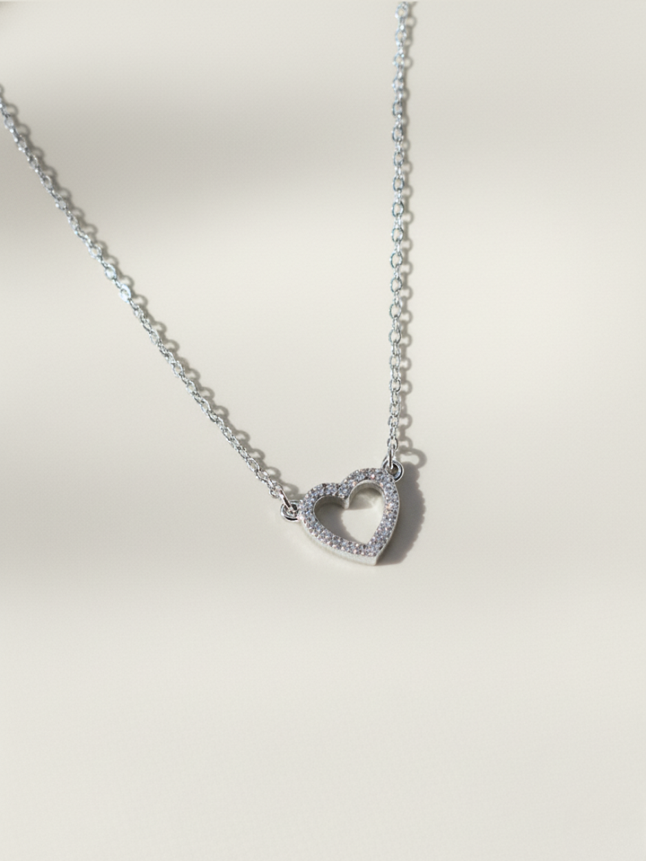 שרשרת טיילר לב כסף 925