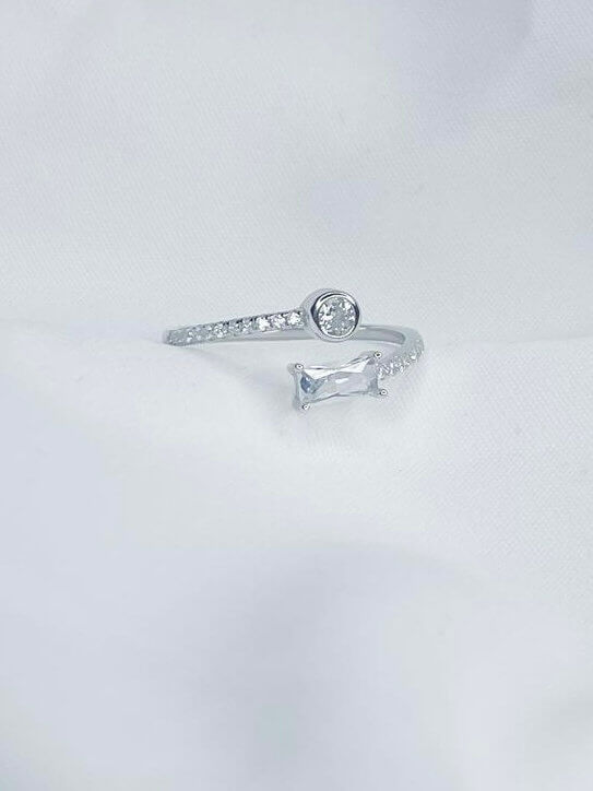 טבעת ניס מתכווננת כסף 925