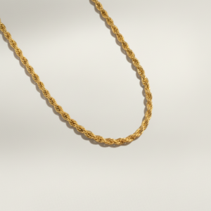 שרשרת חבל זהב