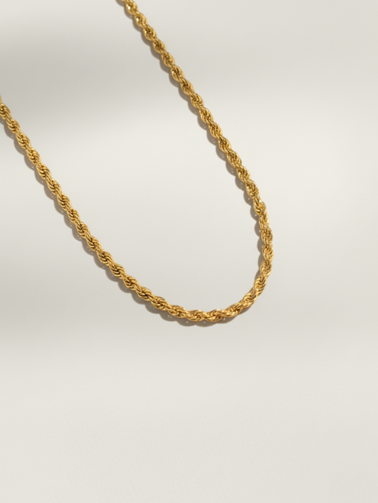 שרשרת חבל זהב