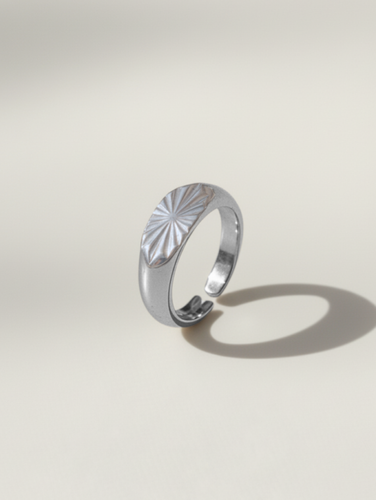 טבעת סופה כסף