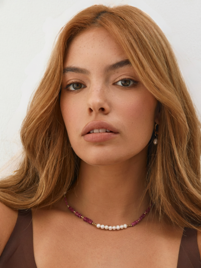 שרשרת סטרומי ורודה