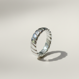 טבעת בלייר עדינה כסף