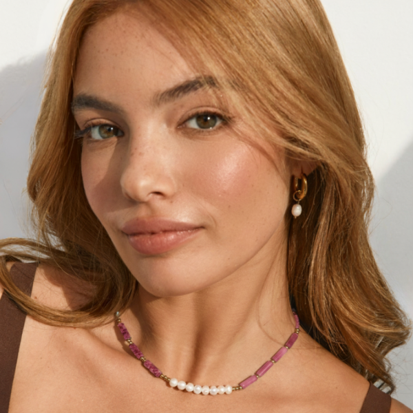 שרשרת סטרומי ורודה