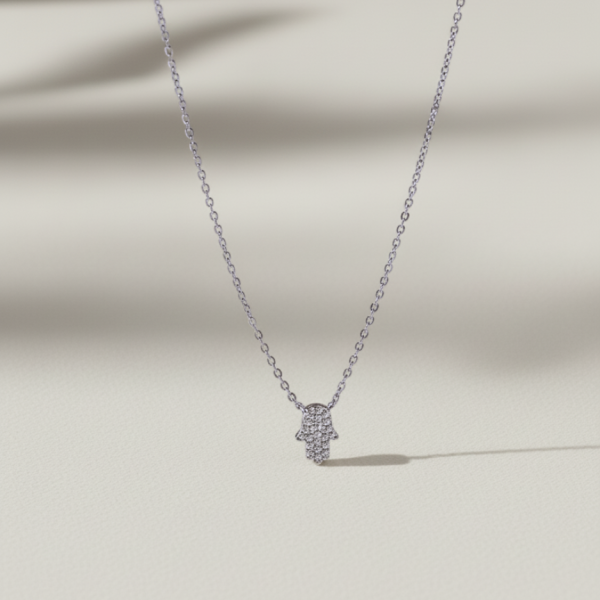 שרשרת חמסה כסף 925 2