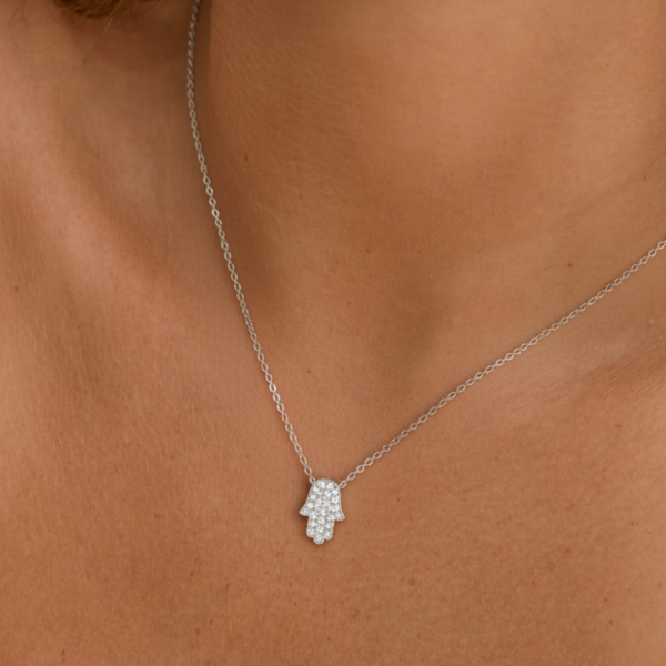 שרשרת חמסה כסף 925 3